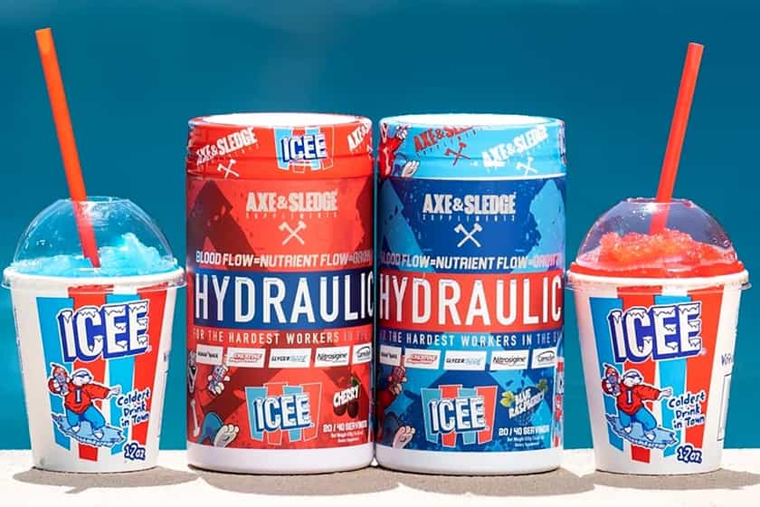 axe and sledge hydraulic icee flavors