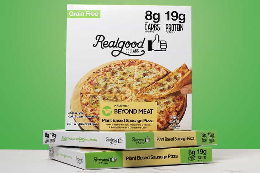 Real Good Foods Beyond Meat Pizza