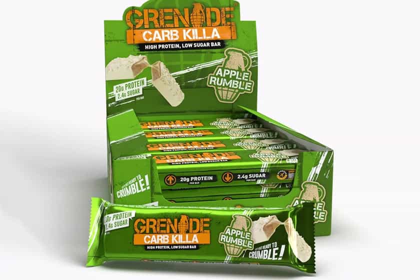 Apple Rumble Carb Killa Protein Bar
