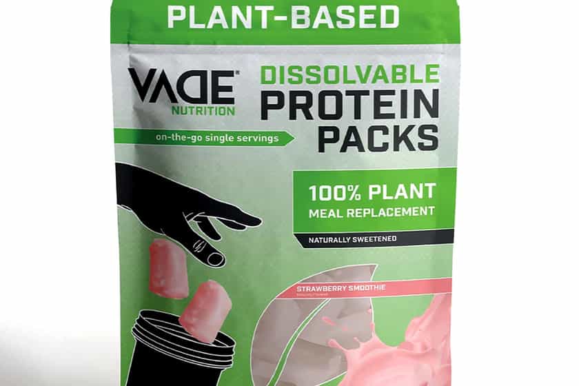 Vade Nutrition Vanilla And Strawberry Plant Meal Replacement 1