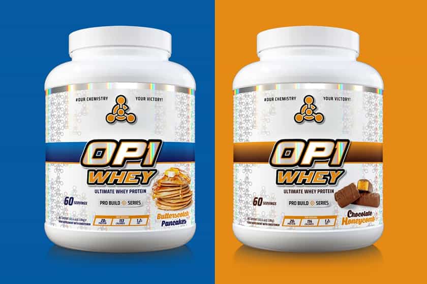 Chemical Warfare Chocolate Honeycomb Op1 Whey Protein