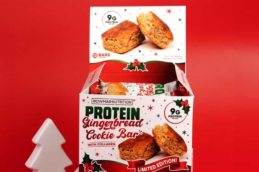 Bowmar Protein Gingerbread Cookie Bar