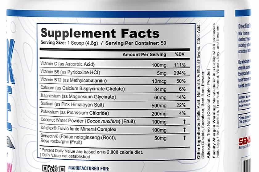 We Go Home Supplements Peaklyte Label