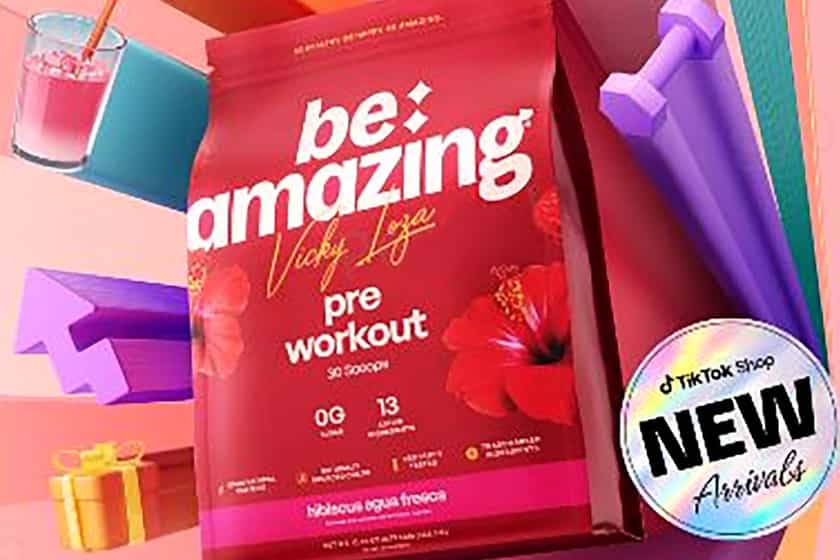Be Amazing Hibiscus Aqua Fresca Pre Workout
