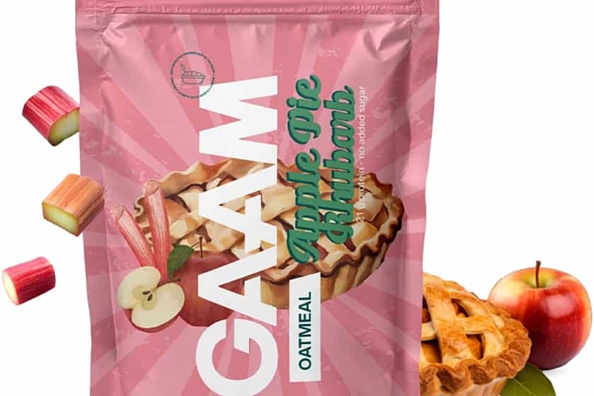 Gaam Nutrition Apple Pie Oatmeal
