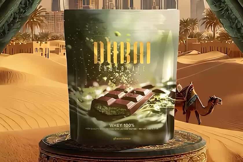 Body Science Dubai Chocolate Protein Powder