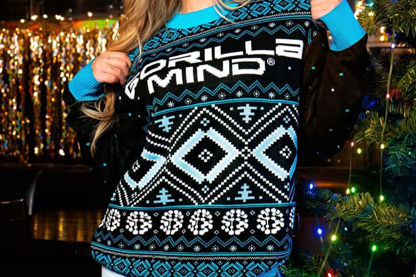 Gorilla Mind Ugly Christmas Sweater 25