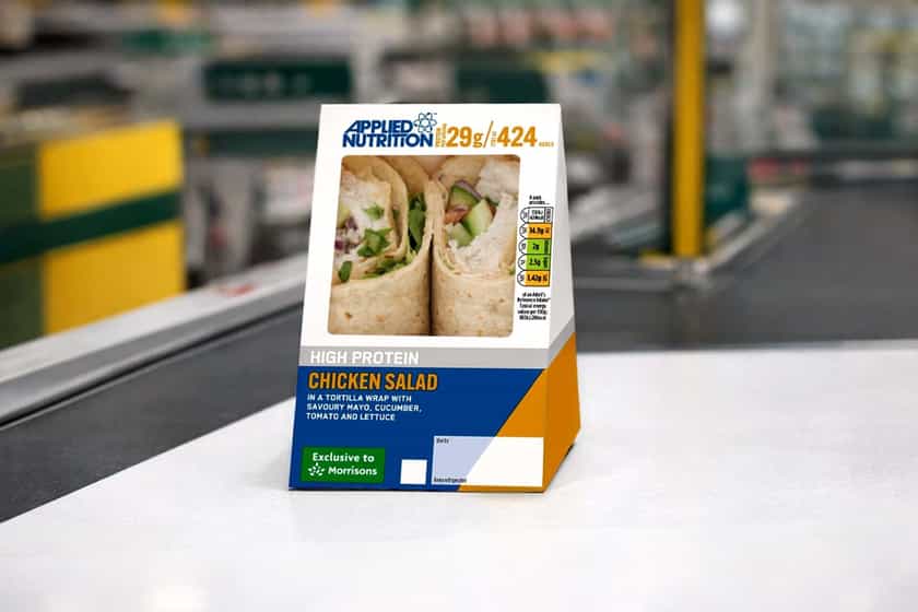 Applied Nutrition Protein Chicken Wrap