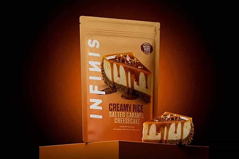 Infinis Nutrition Salted Caramel Cheesecake Creamy Rice