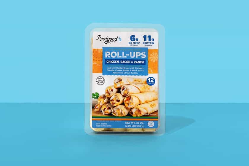 Real Good Foods Chicken Bacon Roll Ups