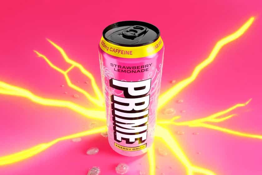 Strawberry Lemonade Prime Energy Drink