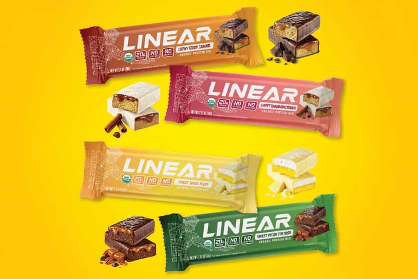 Linear Protein Bar Three More Flavors