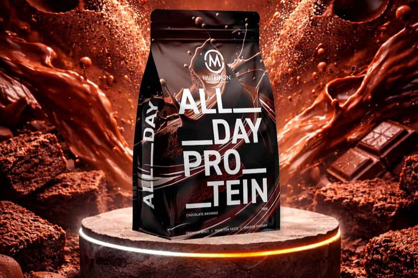 M Nutrition Chocolate Brownie All Day Protein