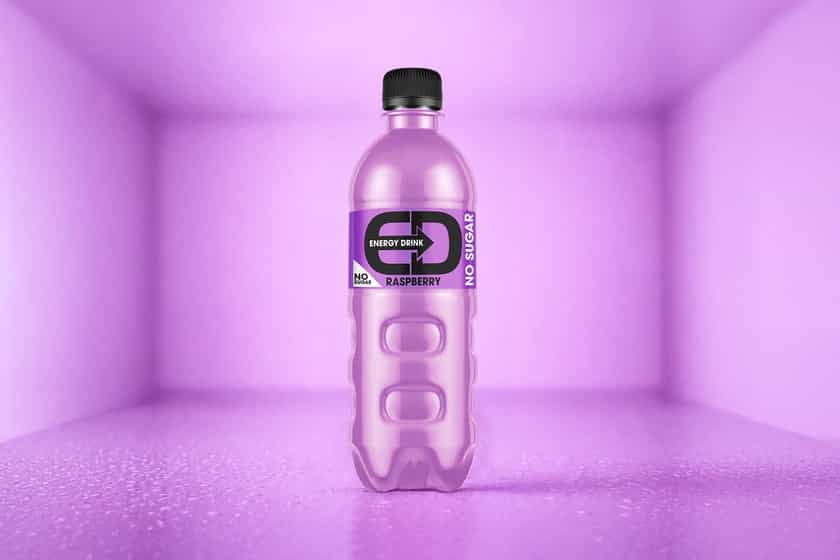 Raspberry Ed Energy Drink
