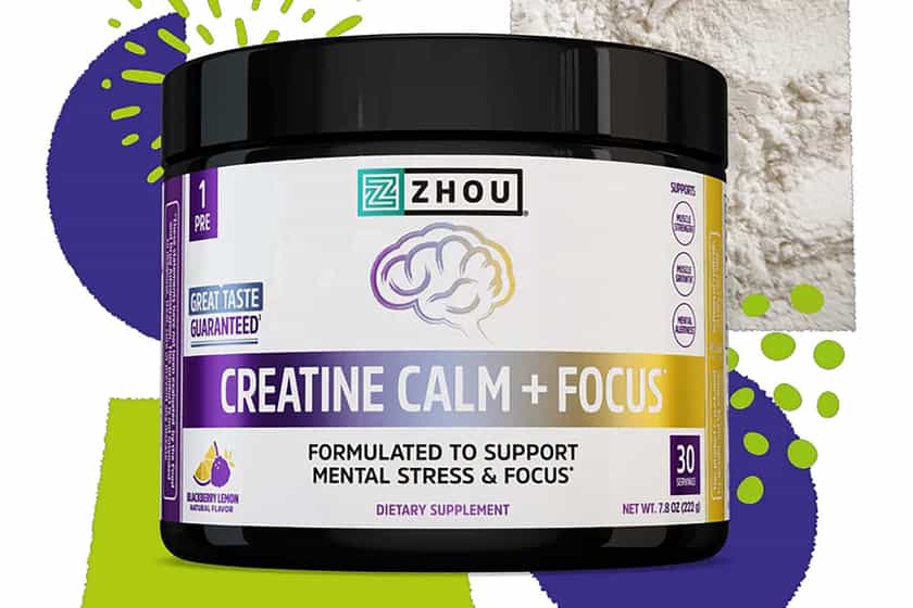 Zhou Nutrition Creatine Calm Focus
