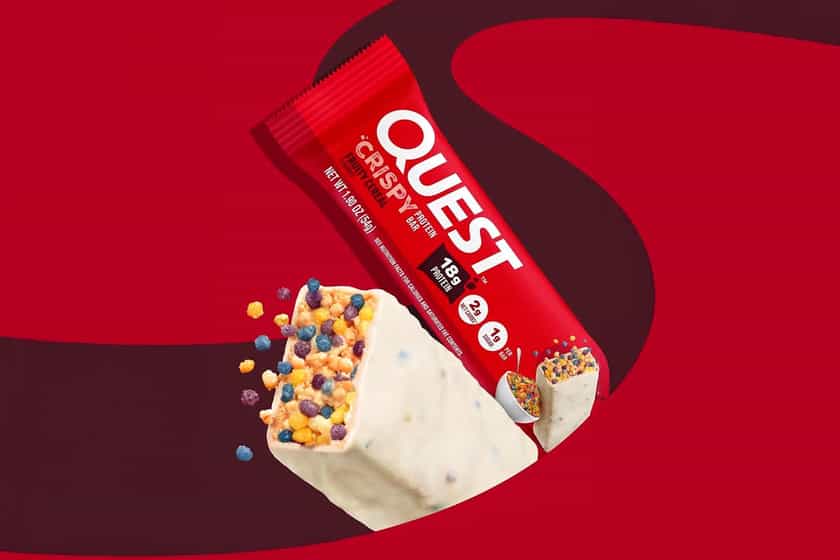 Fruity Cereal Quest Crispy Protein Bar