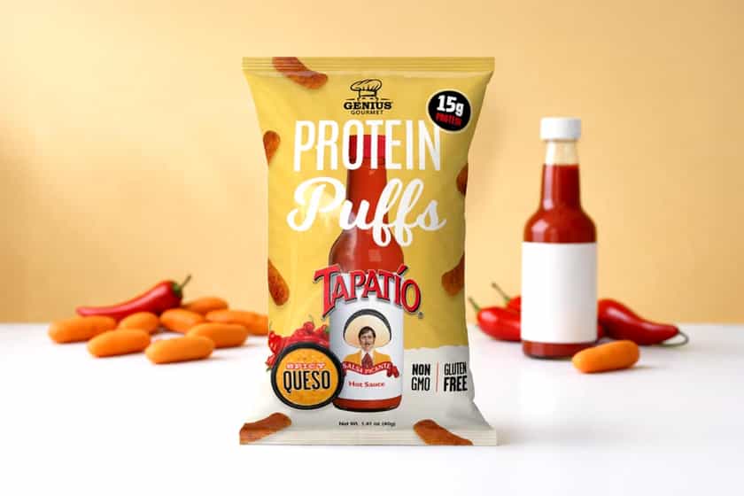 Genius Gourmet Tapatio Protein Puffs
