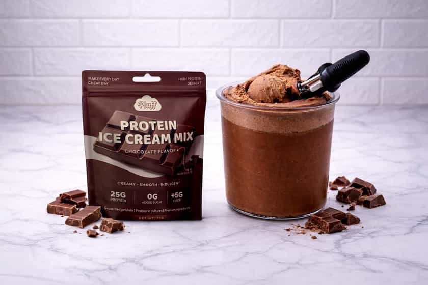 Pluff Protein Ice Cream Mix