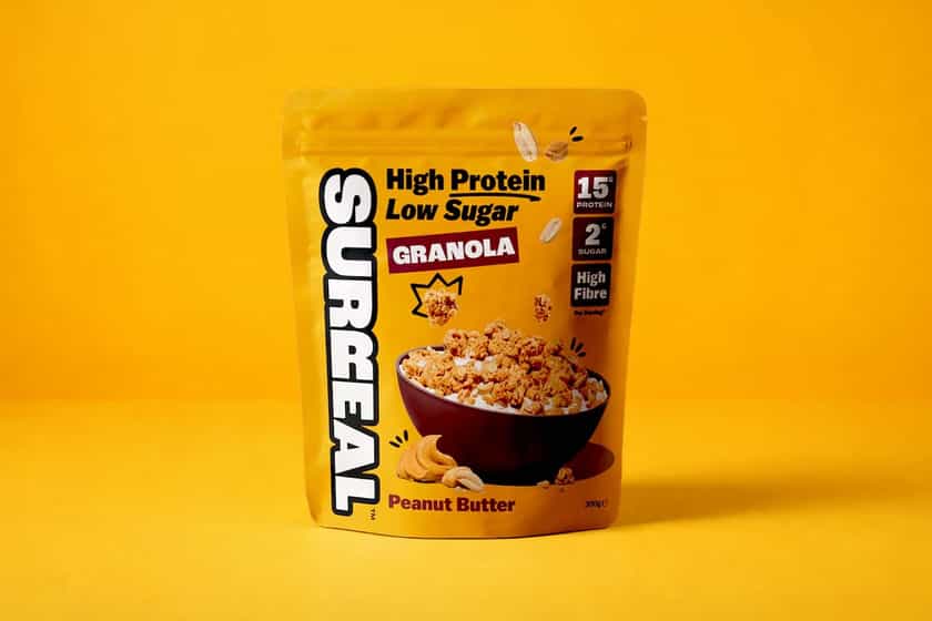 Surreal Peanut Butter Protein Granola