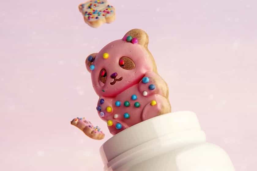 Panda Animal Cracker Protein Powder