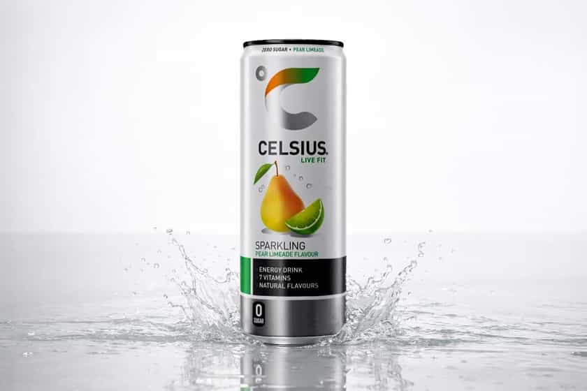 Pear Limeade Celsius Sweden