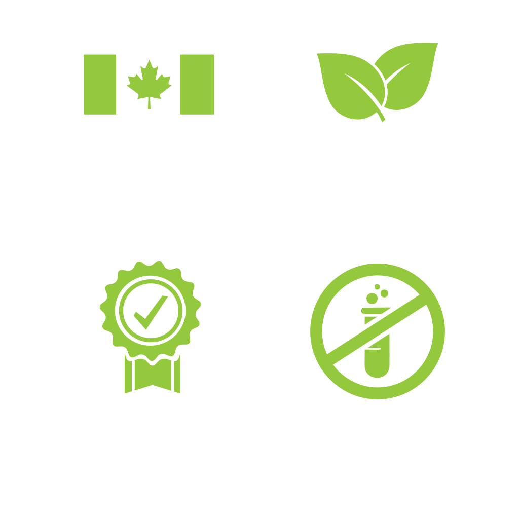 Bull Nutrition is made in Canada, vegan, 100% pure and contain no GMO