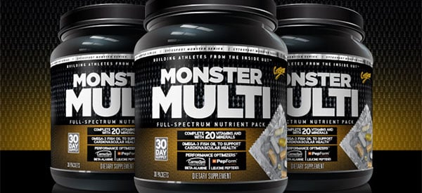 Free Monster Multi with a 4lb tub of Monster Protein from BB.com