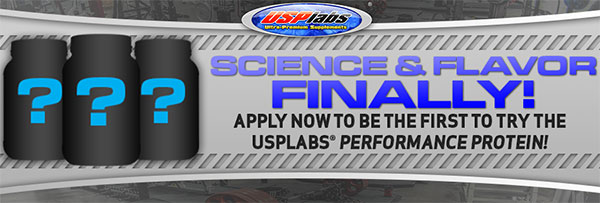 USP Labs announce more than 200 beta testers for Performance Protein