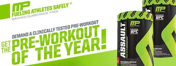 Muscle Pharm Assault 3lb 60 serving