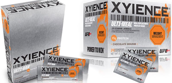 UFC Fit Xyience Ulti-Bar and Ulti-Meal