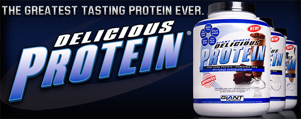 Giant Sports delicious protein and dexamine give away