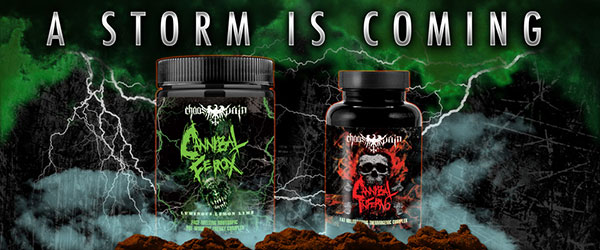 Chaos and Pain's new supplements Cannibal Inferno and Ferox