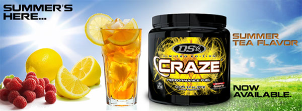 Driven Sports Craze seasonal flavor summer tea