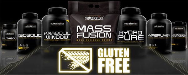 Nutrabolics Nutrapure and gluten free supplements