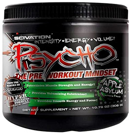 Scivation getting ready to release their new pre-workout Psycho
