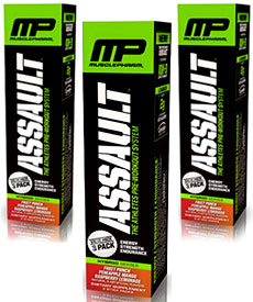 New Muscle Pharm Nitrate Assault variety box
