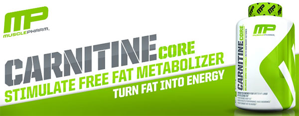 Muscle Pharm's Carnitine Core appears in capsule form
