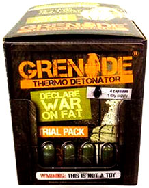 Grenade's new 12 x 4 pop pack Thermo Detonator box