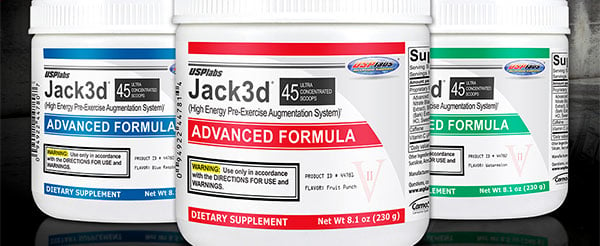 Review of USP Labs pre-workout Jack3d Advanced