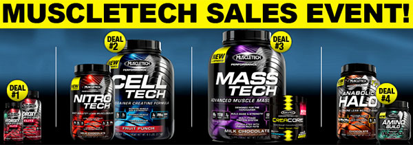 Muscle And Strength's Labor Weekend sale