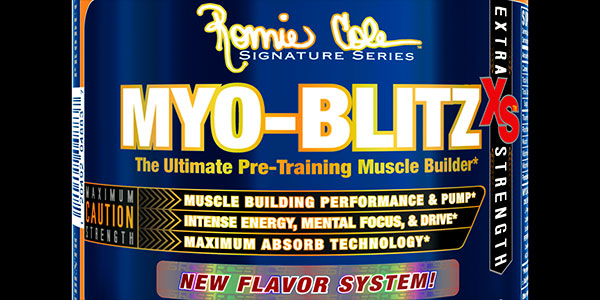 New ingredients from Ronnie Coleman's new Myo-Blitz XS