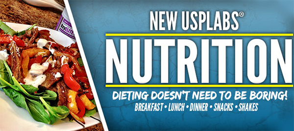 New USP Labs creative and healthy Nutrition section