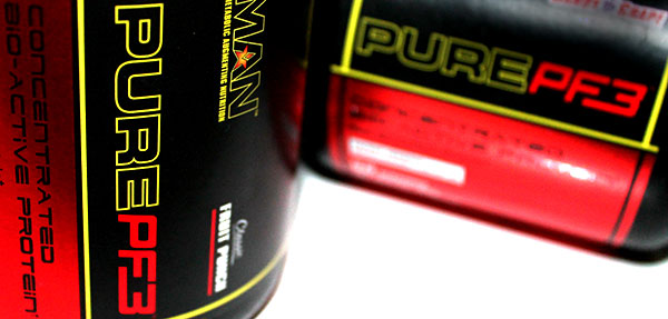 Review of the bio-active concentrate Pure PF3, MAN Sport's protein powder does actually work