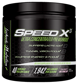 Lecheek Nutrition's new peaches and cream Speed X3 on sale