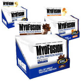 Vitamin Shoppe's new Myofusion and Carnivor sachet boxes