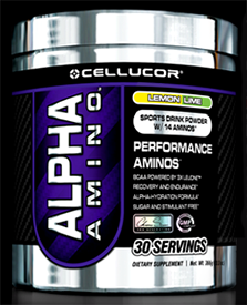 Cellucor name the four flavors produced for Alpha Amino