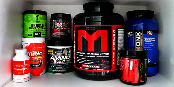 A look inside Stack3d's supplement cupboard and what is being used