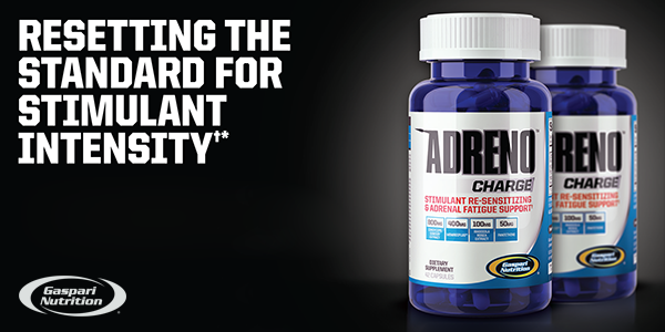 Gaspari's AdrenoCharge launched exclusively at the Vitamin Shoppe