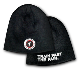 Fusion Bodybuilding release another gear product, train past the pain beanie