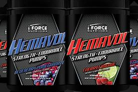 iForce Nutrition launch Hemavol blueberry pomegranate